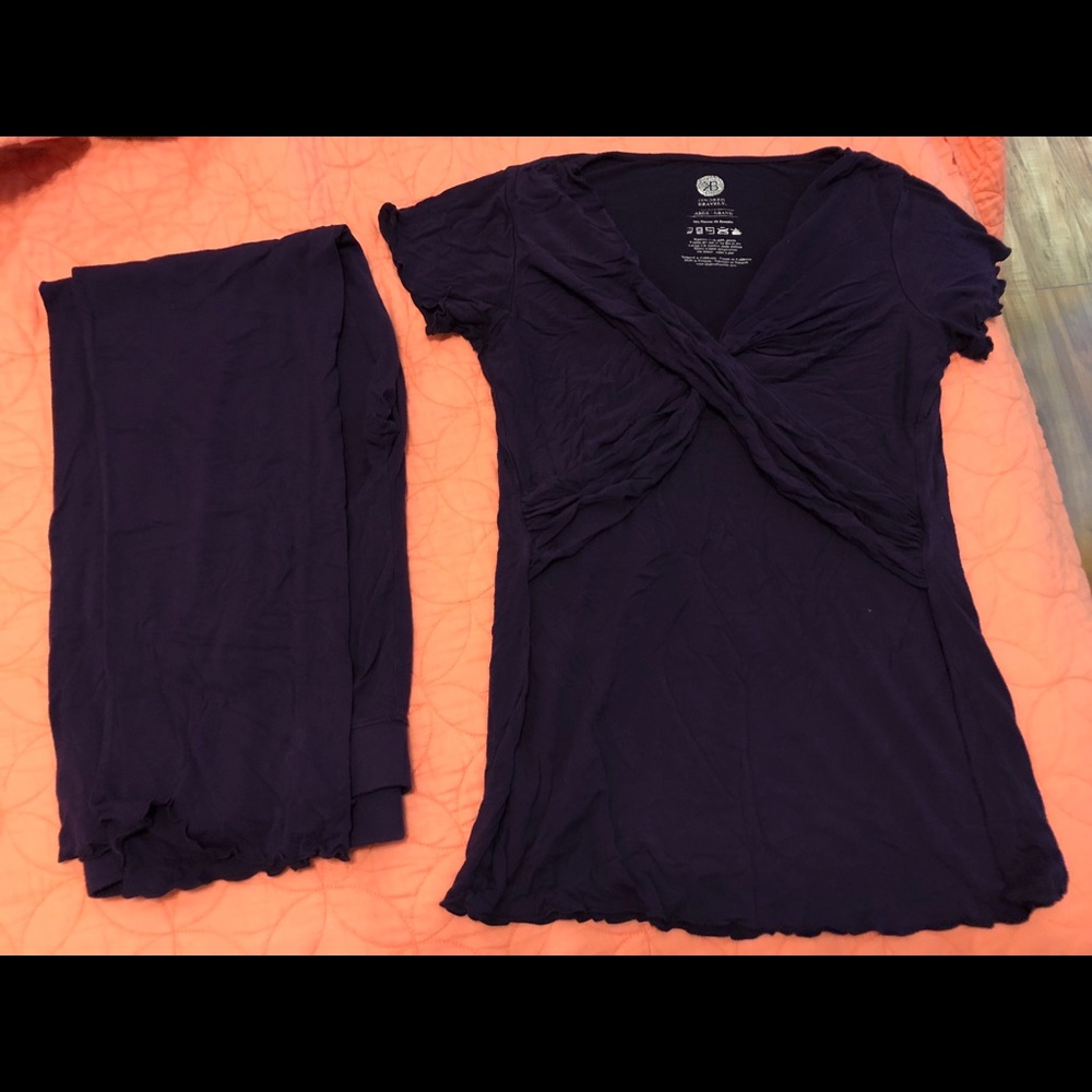 Kindred Bravely Nursing Maternity Pajamas